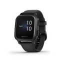 Garmin USA - Venu® Sq Music Edition 20mm GPS smartwatch with music and all-day health monitoring - Black