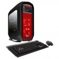 CybertronPC - Thallium X99 Desktop - Intel Core i7 - 64GB Memory - 3TB Hard Drive + 400GB Solid State Drive - Red