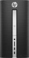 HP - Pavilion Desktop - Intel Core i7 - 8GB Memory - 2TB Hard Drive - HP finish in twinkle black
