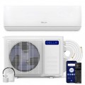 Della - Motto 23000 BTU 230V Mini Split AC with Heat Pump, Cools Up to 1500 Square Feet - White