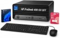 HP - Upgraded - ProDesk 400 Desktop - Intel Core i5-14500 -8GB RAM 512GB PCIe M.2 SSD - Wired K&M - Adata 64GB USB Drive - Black