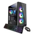 iBUYPOWER - Slate MR Gaming Desktop - AMD Ryzen 5 5600X - 16GB Memory - AMD Radeon RX 6600 XT 8GB - 480GB SSD + 1TB HDD