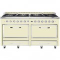Viking - Tuscany 7.6 Cu. Ft. Freestanding Dual Fuel Convection Range   Vanilla Cream