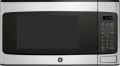 GE - 1.1 Cu. Ft. Mid-Size Microwave with Included Pasta/Veggie Cooker - Stainless steel