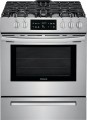 Frigidaire - 5.0 Cu. Ft. Freestanding Gas Range with Self-Cleaning - Stainless Steel