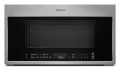 Whirlpool - 1.9 Cu. Ft. Convection Over-the-Range Microwave with Air Fry Mode - Stainless steel