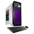 CybertronPC - Titanium X99 X4 Desktop - Intel Core i7 - 16GB Memory - 2TB Hard Drive + 500GB Solid State Drive - Purple