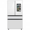 Samsung - 29 cu. ft. Bespoke 4-Door French Door Refrigerator with Family Hub - Custom Panel Ready