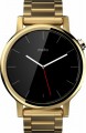 Motorola - Moto 360 2nd Generation Men's Smartwatch 42mm Stainless Steel - Gold Stainless Steel