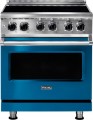 Viking - 5 Series 4.7 Cu. Ft. Freestanding Electric Induction Range  Alluvial Blue