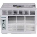 Keystone - 350 Sq. Ft 8,000 BTU Window Air Conditioner with Supplemental Heat - White