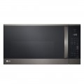 LG - 1.8 Cu. Ft. Over-the-Range Microwave with Sensor Cooking and EasyClean - Black stainless steel