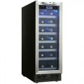 Danby - Silhouette DWC276BLS 27 Bottle Wine Cooler