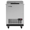 Koolmore - 25 in. Commercial Glass Froster, ETL Listed, 5 cu. ft. (KM-GF25-SS) - Stainless Steel
