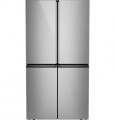 Café - 22.9 Cu. Ft. 4-Door French Door Counter-Depth Smart Refrigerator with Dual-Dispense AutoFill Pitcher - Platinum Glass