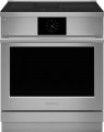 Monogram - 5.3 Cu. Ft. Slide-In Electric Indiction True Convection Range - Stainless Steel