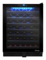 Vinotemp - 54-Bottle Wine Cooler - Black