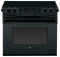 GE  4.4 Cu. Ft. Self-Cleaning Drop-In Electric Range - Black