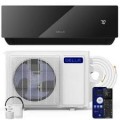 Della - Umbra 23000 BTU 230V Mini Split AC with Heat Pump, Cools Up to 1500 Square Feet - White