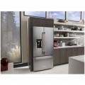 KitchenAid - 23.7 Cu. Ft. French Door Counter-Depth Refrigerator - Stainless steel