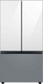 Samsung - Bespoke 30 cu. ft. 3-Door French Door Refrigerator with Beverage Center - Custom Panel