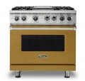 Viking  36-Inch Dual Fuel Freestanding Range  Golden Hour