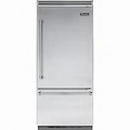 Viking - 5 Series Quiet Cool 20.4 Cu. Ft. Bottom-Freezer Built-In Refrigerator - Stainless Steel