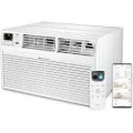 TCL - 14,000 BTU 700 Sq. Ft. Smart 230V Through-the-Wall Air Conditioner with 13,600 BTU Supplemental Heat Function - White