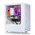 Thermaltake - LCGS Quartz i460 R4 Gaming Desktop Intel Core i5-13400F, 16GB DDR4 RAM, NVIDIA GeForce RTX 4060, 1TB NVMe M.2 - White