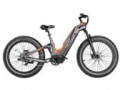 Heybike - Hero Carbon Fiber Ebike w/60 mi Max Operating Range 35 mph Max Speed 400 lbs Max Load 750W Mid-Drive - Tangerine