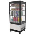 Koolmore - 17 in. Stainless-Steel Countertop Display Refrigerator - 3 Cu Ft. CDCU-3C-SS - Black