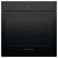 Fisher & Paykel - Minimal 24-in Convection speed oven Handle-less 3 cuf ft capacity - Black