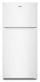 Whirlpool - 14.3 Cu. Ft. Top Freezer Refrigerator with Total Coverage Cooling - White