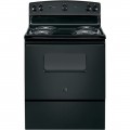 GE  5.0 Cu. Ft. Freestanding Electric Range  Black