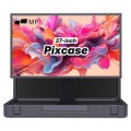 Mobile Pixels - Pixcase 27-In. Touch Screen Display - Silver
