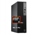 Dell - Upgraded - Pro Slim QCS1255 Desktop (Ryzen 5 8500G, 16GB, 1TB SSD, AMD Radeon 740M, Win 11 Pro) w/USB Hub - Black