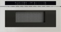 Zephyr - 30 in. 1.2 cu. ft. Built-In Microwave Drawer - Stainless Steel