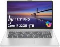 HP - 17.3'' Full HD laptop-Intel Core i7 1355U,32GB, 1TB SSD ,Numeric Pad, Windows 11 Home - Silver