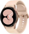 Samsung - Galaxy Watch4 Aluminum Smartwatch 40mm LTE - Gold