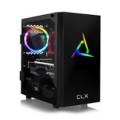 CLX - SET Gaming Desktop - AMD Ryzen 5 5600X - 16GB Memory - GeForce RTX 3060 - 500GB NVMe M.2 SSD + 3TB HDD - Black