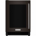 KitchenAid - 5.0 Cu. Ft. Compact Refrigerator - Black stainless