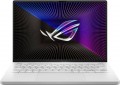 ASUS - ROG 14” 165Hz Gaming Laptop QHD-AMD Ryzen 7 7735HS with 16GB DDR5 Memory – NVIDIA RTX 4050 6G GDDR6 – 512GB PCIe 4.0 SSD - Moonlight White