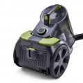 Black+Decker - Canister Vacuum with Adjustable Multi-Cyclone Suction - TITANIUM GRAY