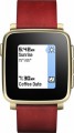Pebble - Time Steel Smartwatch 32mm - Gold Leather