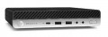 HP - Refurbished Excellent - ProDesk 600 G4 Intel Core i7-8700T 2.40 GHz 8 GB DDR4 256 GB SSD Intel UHD Graphics 630 Windows 11 Pro Desktop Mini - Black