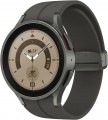 Samsung - Galaxy Watch5 Pro Titanium Smartwatch 45mm BT - Gray