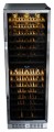 NewAir - Premier Gold Series 160-Bottle Wine Cooler - Stainless Steel/Black