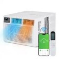 Winado - 12000 BTU 115V 3 in 1 Window Air Conditioner w/Remote Control & LED Digital Panel, Wifi Install Kit Cool up to 550 Sq.Ft - White