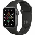 Apple Watch SE (GPS) 40mm Space Gray Aluminum Case with Black Sport Band - Space Gray