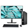 Dell - Upgraded - Pro Micro Desktop (Ultra 7 265T vPro, 32GB, 1TB SSD, Intel Graphics, WiFi 6E, BT 5.4, Win 11 Pro)with 24